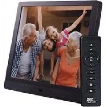 Ordissimo Pix-Star Digitaler Bilderrahmen 15/1xUSB/Schwarz - Digitaler Foto-Rahmen