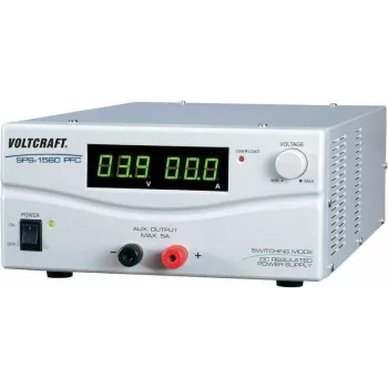 Voltcraft Labornetzteil, einstellbar SPS 1560 PFC 1 - 15 V/DC 60 - 6 A 900 W 2 x Fernbedienung (SPS-9600)