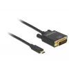 USB-C auf DVI Adapter DeLOCK 85321 2m