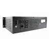 Gembird - USV Rack 19'' 3,4U 1500VA, 4x IEC 230V Ausgang, IEC14 Eingang, RJ11, USB, LCD Line-Interactive 1,5 kVA 900 W 4 Steckdosen