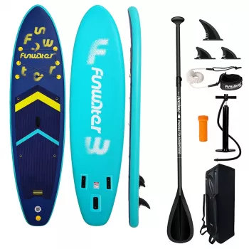 FunWater SUP-Board zum Schwimmen SUPFW71A (dunkelblau)