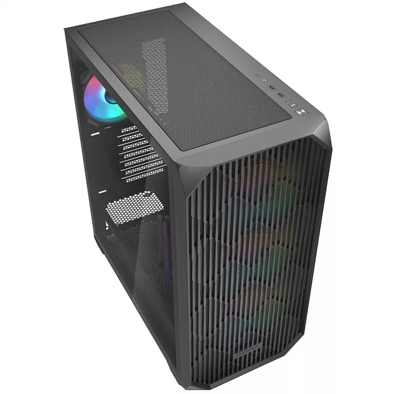 Sharkoon AK3 RGB Midi Tower Schwarz