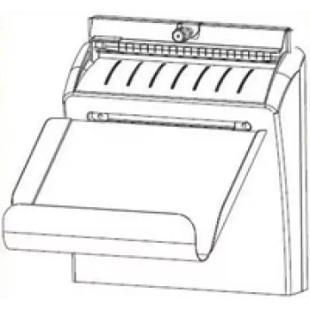 Schneidemesser-Ersatzteil für Zebra-Etikettendrucker, Modell P1058930-190 — kompatibel mit ZT420, 1 Stück