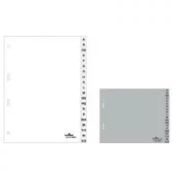 Alphabetic tab index Durable 652010