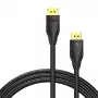 DisplayPort-1.4-Kabel Vention HCCBI, 3 m, 8K@60Hz / 4K@120Hz, 80 Gbit/s, vergoldete Kontakte, schwarz