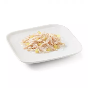 SCHESIR Chicken with pineapple in jelly - Nassfutter für Hunde - 150g