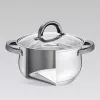 MAESTRO MR-3522-6M-BLACK 6-teiliger Topfset