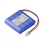 Akyga AKY2834 Li-Ion-Akkupack INR18650-128M-1S4P PCM WC2S, 3,6 V, 12800 mAh, Cvilux 2-polig