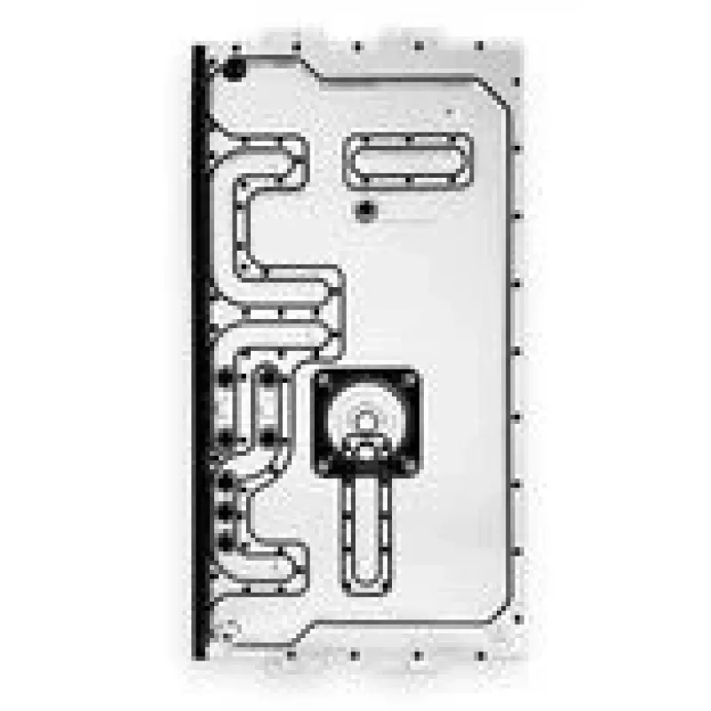 Stealkey Customs SK-Crosscool III Distroplate für Lian Li O11 DYNAMIC EVO mit D-RGB