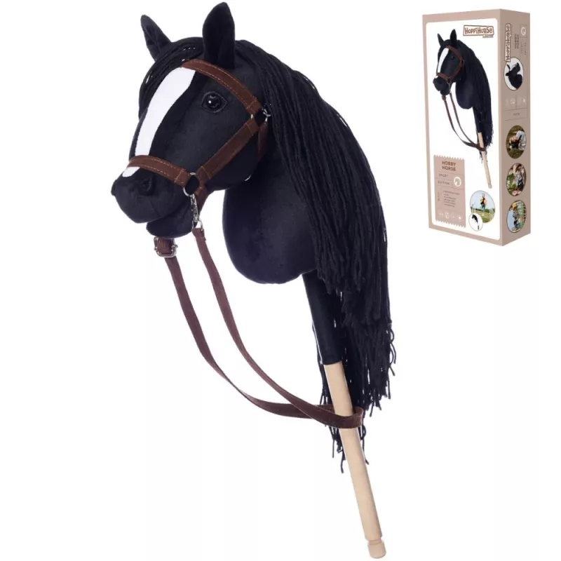 Steckenpferd HOPPIHORSE Hobby Horse A3 schwarz