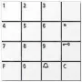 Siedle COM 611-02 W - Tastatur - Weiß - Siedle - 140 mA - 99 mm - 27 mm (200036516-00)