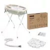 Babybadewanne neno LUCY STAND faltbar mit Gestell, rechteckig, 1 Ablage, max. Belastung 30 kg, weiß