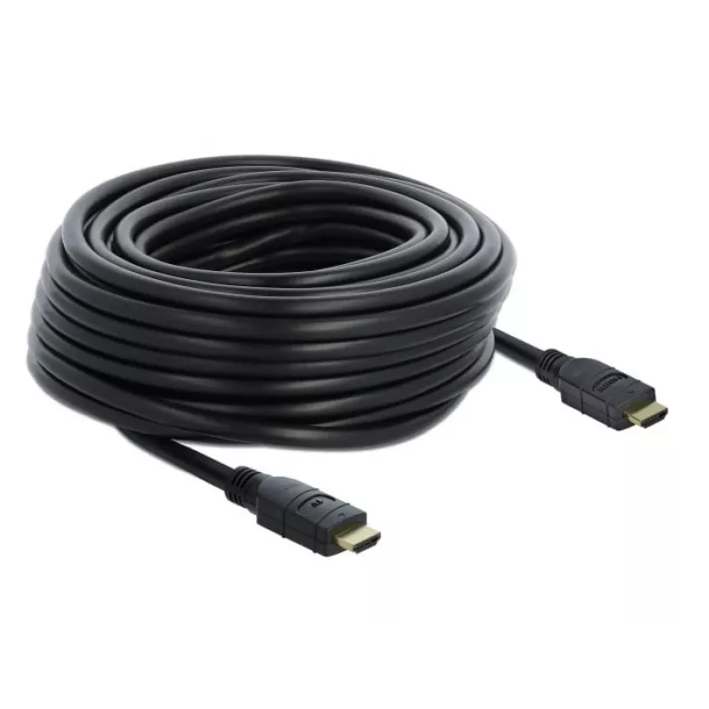 HDMI-Kabel DeLOCK 85286 20 m Typ A Stecker auf Stecker Schwarz