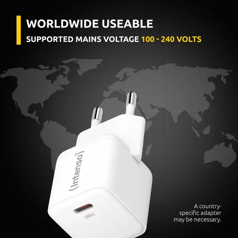 Mobiles Ladegerät Intenso 7803052 Universal AC Schnellladung 20V