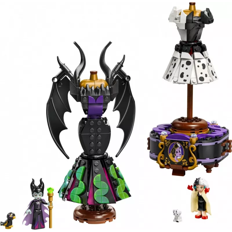 LEGO DISNEY 43262 Maleficents und Cruella de Vils Kleider
