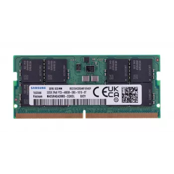 Samsung - DDR5 - Modul - 32 GB - SO DIMM 262-PIN - 4800 MHz / PC5-38400 CL40 1.1 V