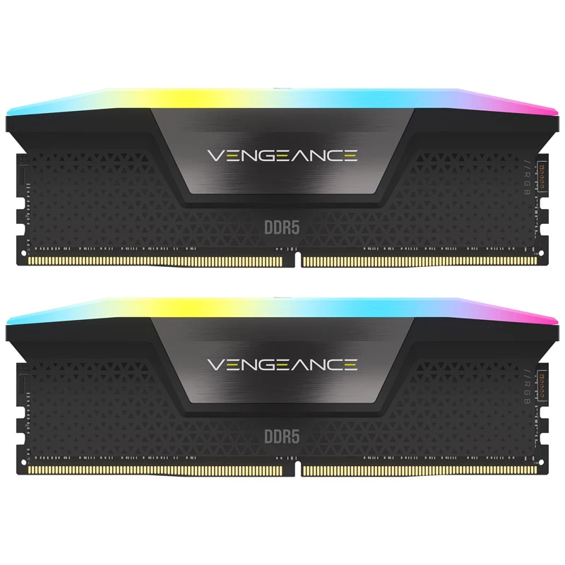 Corsair Vengeance RGB CMH64GX5M2B5200C40 Speichermodul 64 GB 2 x 32 GB DDR5 5200 MHz