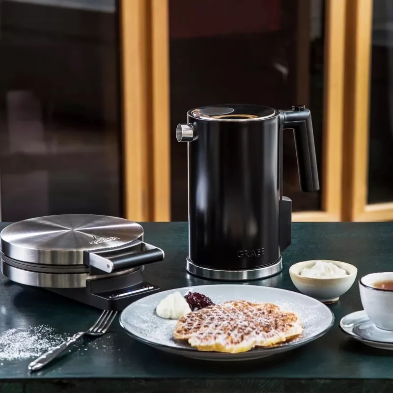 Graef WA 80 Waffeleisen 5 Waffeln 850 W Edelstahl