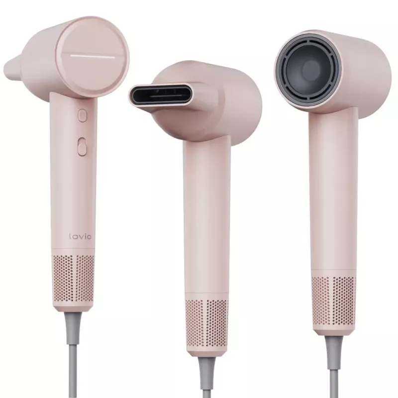 Haartrockner Lovio LVHD001PK mit Ionisierung und AirFlow-Technologie