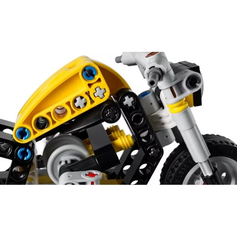 LEGO TECHNIC 42225 Gelbes Motorrad