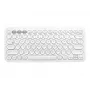 Logitech Multi-Device K380 - Tastatur - Kabellos - Bluetooth 3.0 - Deutsch - Off-White