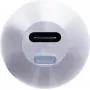 Ochno Aluminium LED Socket USB C-Buchse mit LED-Taster für Tischintegration (18 mm Bohrung)