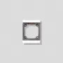 Siedle MR 611-1/1-0 W - Rahmen - Weiß - Siedle - Zink - 99,5 mm - 27 mm (200015589-00)