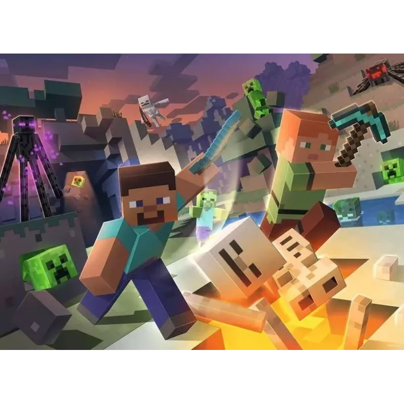 Ravensburger Minecraft 100 Teile Puzzle Videospiel