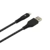 USB-auf-Lightning-Datenkabel Tellur TLL155481 2,4 A 1 m Nylon Schwarz