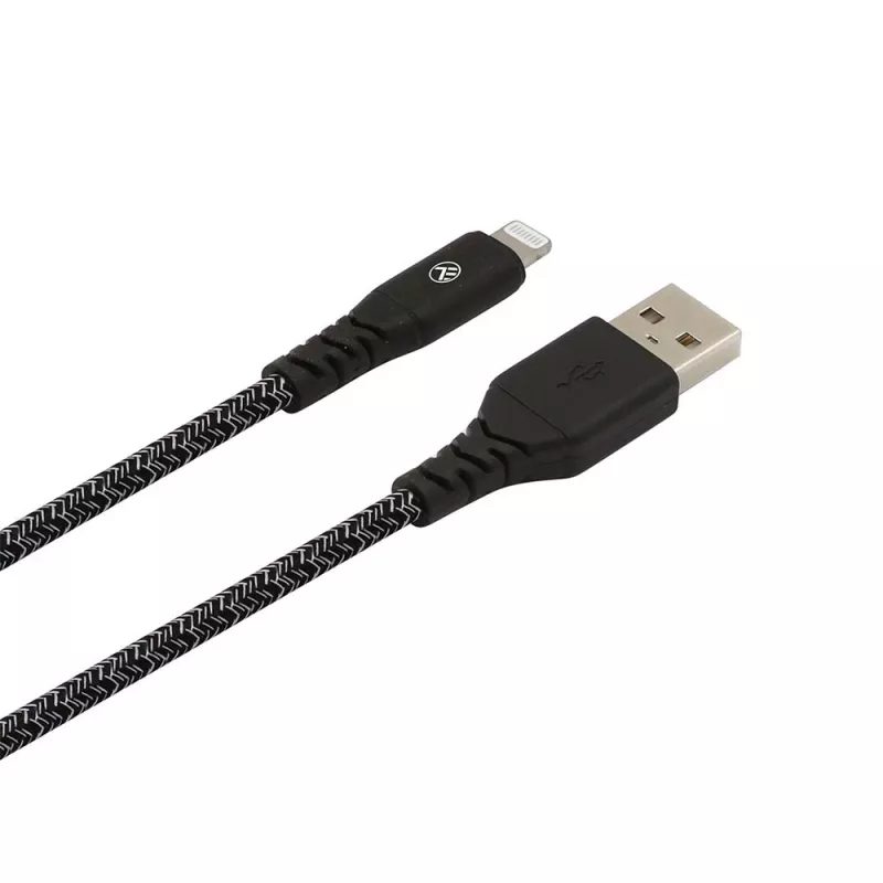 USB-auf-Lightning-Datenkabel Tellur TLL155481 2,4 A 1 m Nylon Schwarz