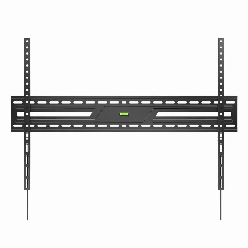 Feste TV-Wandhalterung GEMBIRD WM-100F-01 für 43–100 Zoll Bildschirme, Stahl, max. Belastung 75 kg, VESA 75x75–900x600