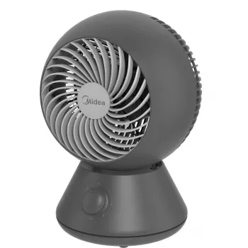 Tischventilator Midea MFT302R0BPK — 3 Geschwindigkeiten, Oszillation, Dunkelgrau