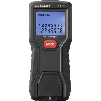 Kabeltester VC-17256120 VOLTCRAFT KT-10 Netzwerk (VC-17256120)