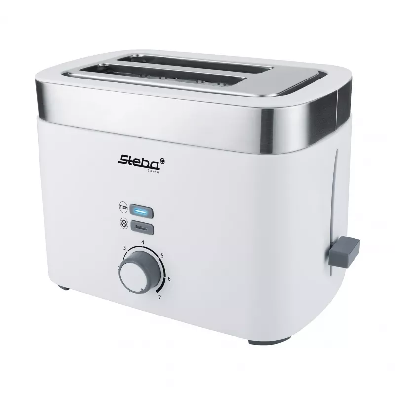 Toaster Steba TO 10 BIANCO 2 Scheiben 930 W Silber Weiß