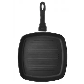 Grillpfanne JATA G28 Quadratisch Schwarz