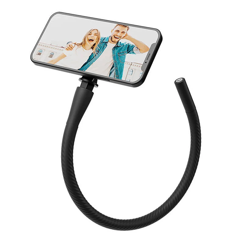 Flexible Telefonhalterung Telesin P3-FM-01 — verstellbarer Winkel, leicht, schwarz