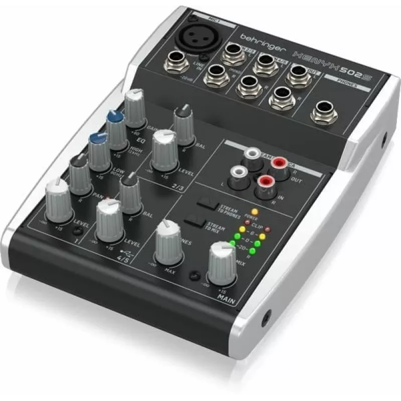 Behringer XENYX 502S - analoger Audiomixer