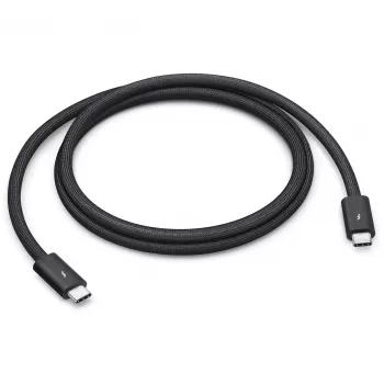 Thunderbolt-Kabel Apple MC9C4ZM/A 1 m 120 Gbit/s Schwarz