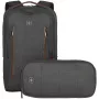 WENGER City Upgrade 40,64cm 16Zoll Laptop-Rucksack mit Umhängetasche Grau