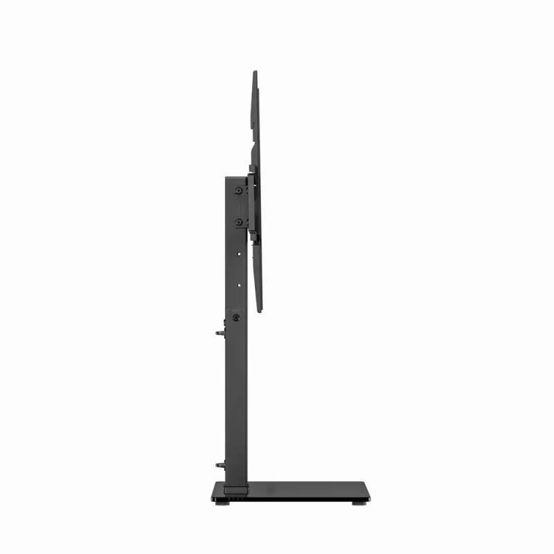 Boden-TV-Ständer GEMBIRD TVS-D75S-01 für 37–75 Zoll Fernseher, Stahl, höhen- und neigungsverstellbar, VESA 75x75–600x400, 40 kg Tragfähigkeit