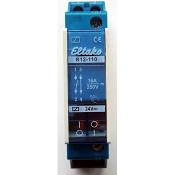 Eltako R12-110-24V DC Schaltrelais 1S+1 NC 16A 22110055