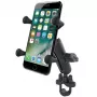 RAM Mounts X-Grip Handyhalterung mit Lenker-U-Bolzen-Basis
