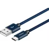 Kabel YENKEE YCU 301 BE USB-A 2.0/USB-C 1m Flieder
