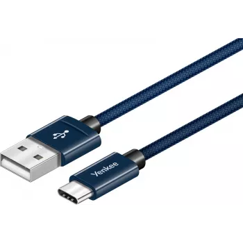 Kabel YENKEE YCU 301 BE USB-A 2.0/USB-C 1m Flieder