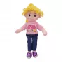 TULILO Olivia Stoffpuppe 40 cm – weiches Stoffspielzeug, für Kinder geeignet