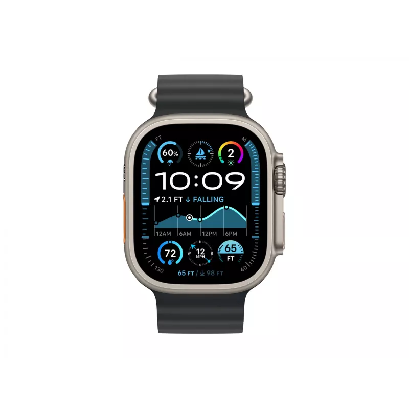 Apple Watch Ultra 2 GPS + Cellular 49mm Schwarz Titanium Case with Schwarz