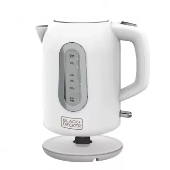 Wasserkocher Schwarz & Decker 1,7 L 2200 W Weiß