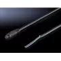 Rack-Zubehör Rittal 4315.800 – schwarz, kompatibel mit 4140.810/4140.820/4140.830/4140.840, Tiefe 3000 mm
