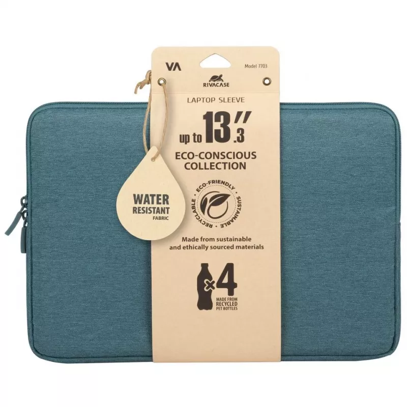 Sleeve-Hülle Rivacase Suzuka 7703 35,6 cm Aqua
