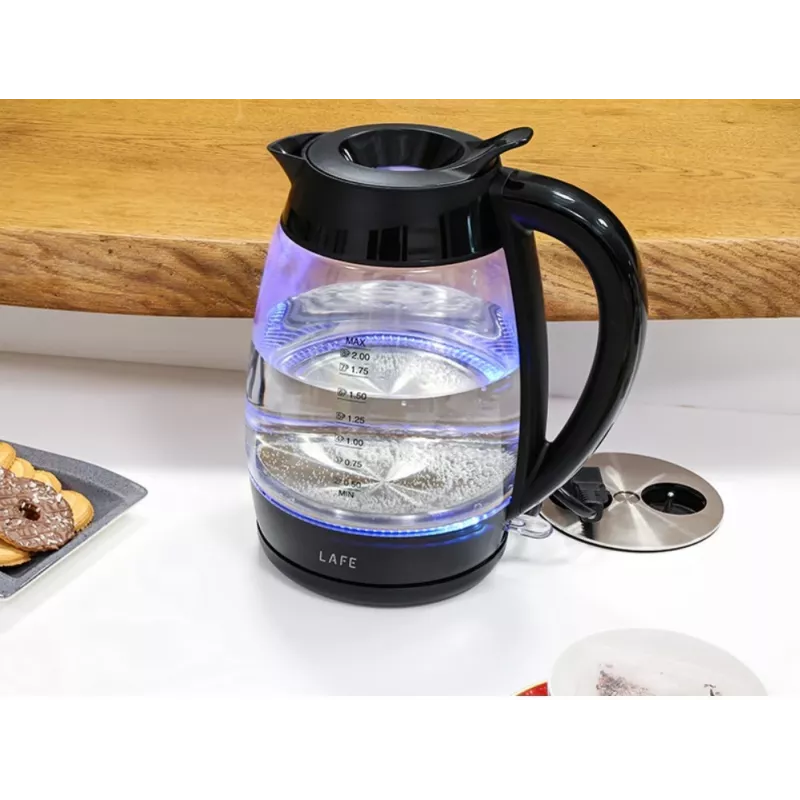 Wasserkocher LAFE Essential XL 1,7 l 2200 W Glas